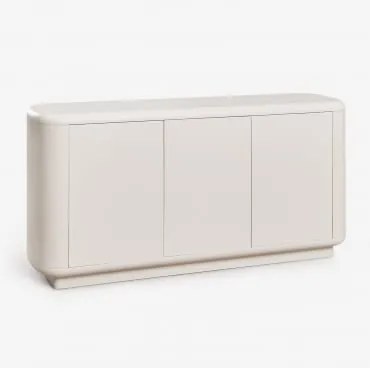 Aparador Em Mdf Cixila ↔︎ 150 Cm & Gardénia Branco - Sklum