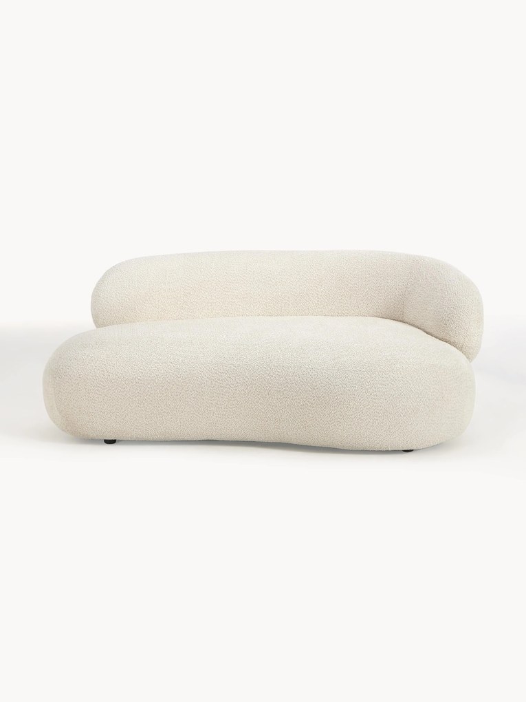 Sofá em teddy-bouclé Alba (2 lugares)