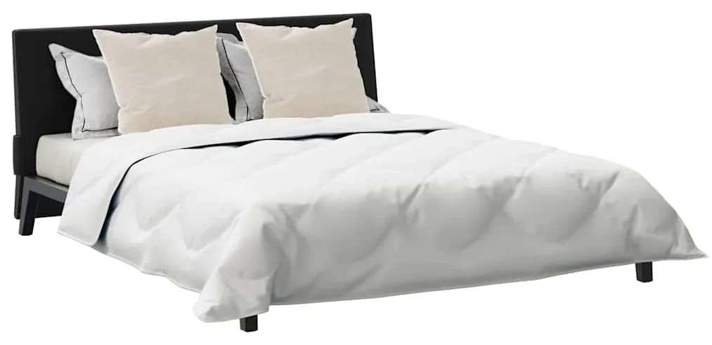 Edredão com travesseiro 3 pcs Branco 200 x 200 cm Microfibra