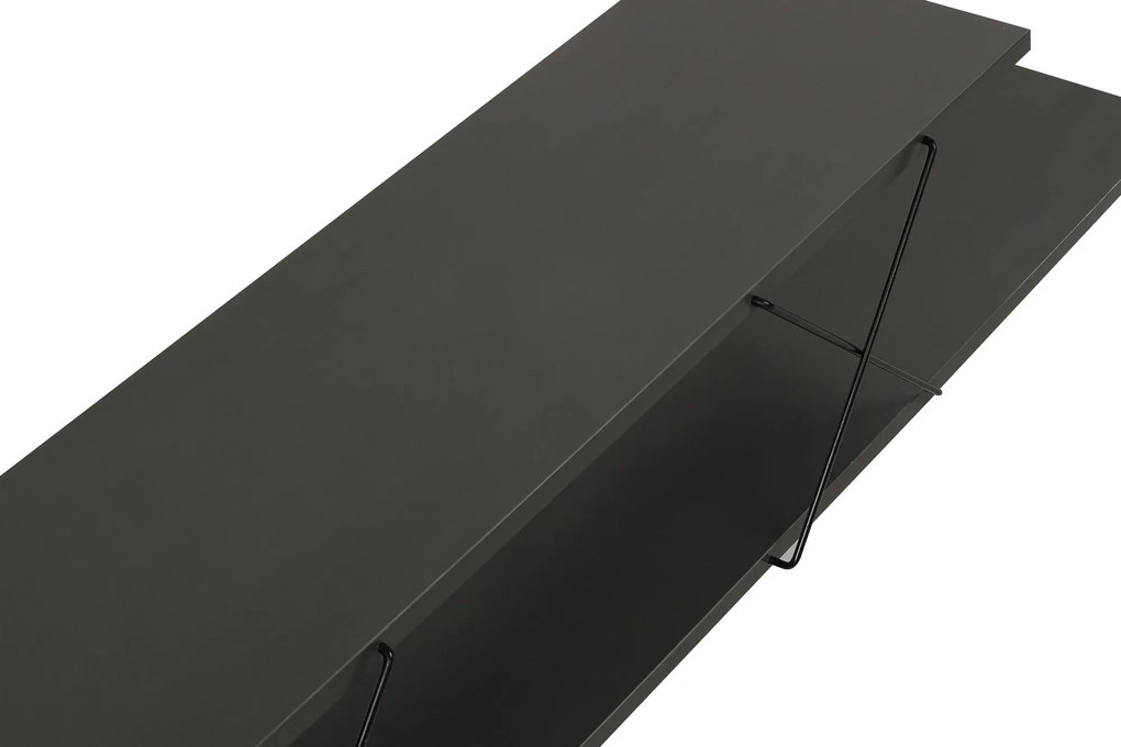 Móvel TV Street – Antracite – 120x40x30 cm