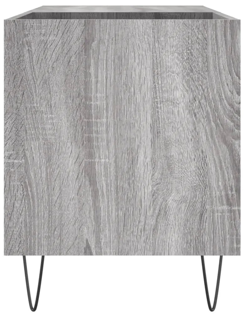 Armário p/ discos 85x38x48 cm derivados madeira cinzento sonoma