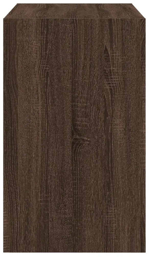 Sapateira 80x42x69 cm derivados de madeira carvalho castanho