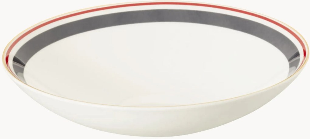 Taças em porcelana fine bone china Capri, conjunto de 6
