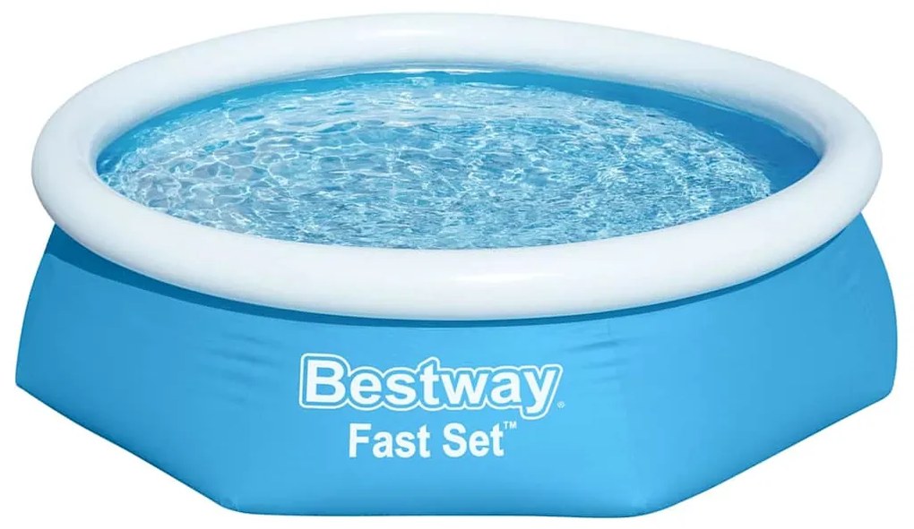 Bestway Fast Set Piscina insuflável redonda 244x66 cm 57265