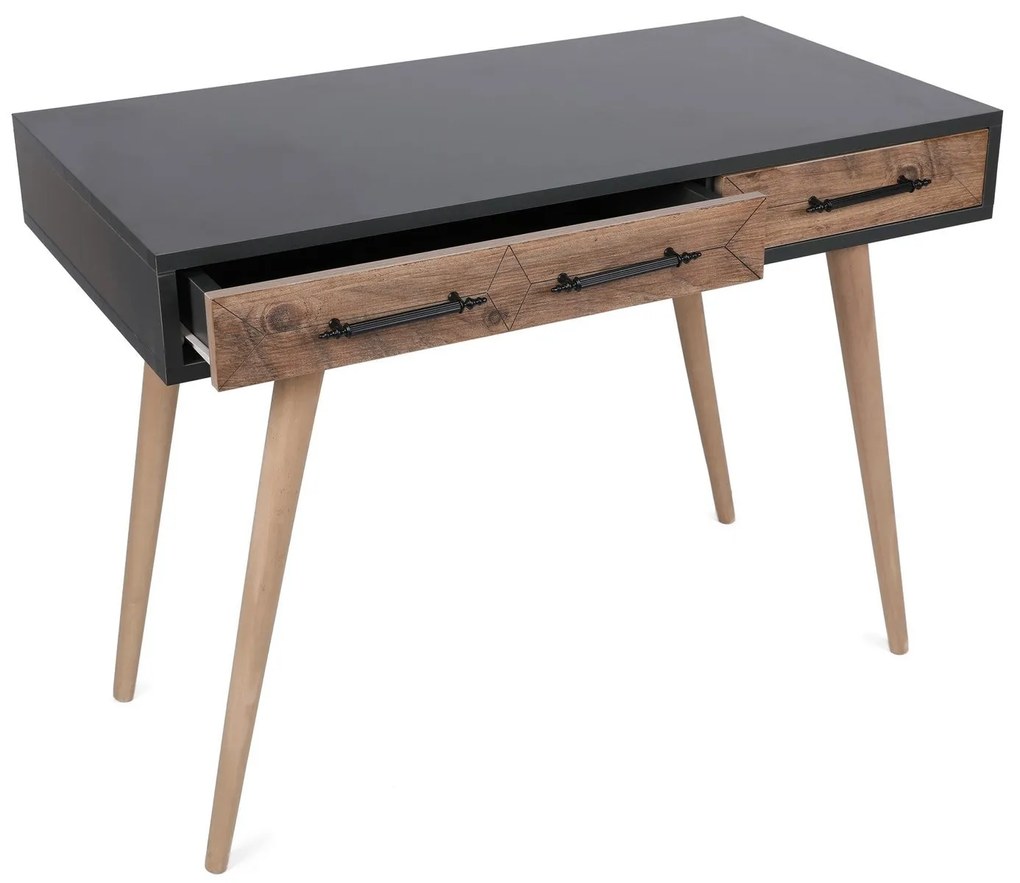****
Secretária Milano – Antracite Carvalho – 105x79x55 cm
**