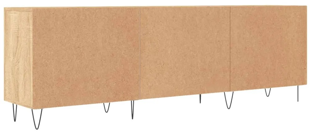 Móvel de TV 150x30x50 cm derivados de madeira carvalho sonoma