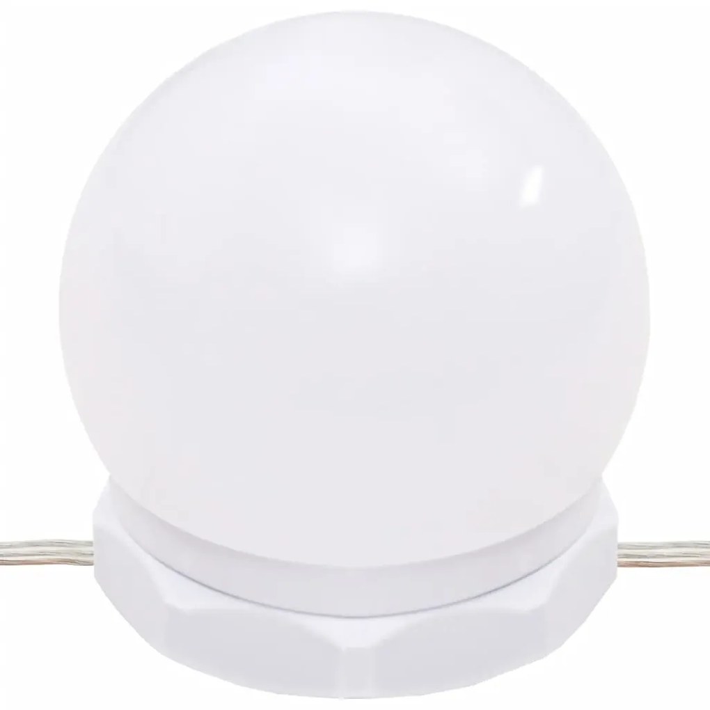 Toucador com LEDs 86,5x35x136 cm sonoma cinza