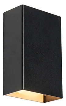 Candeeiro de parede moderno preto - Otan S