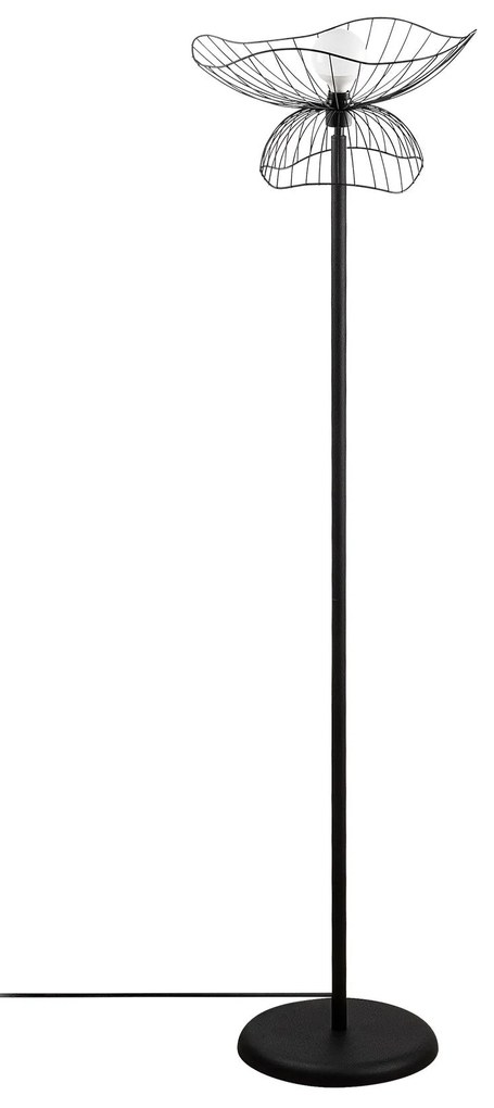 Candeeiro de Pé Farac – Preto – 50 x 50 cm