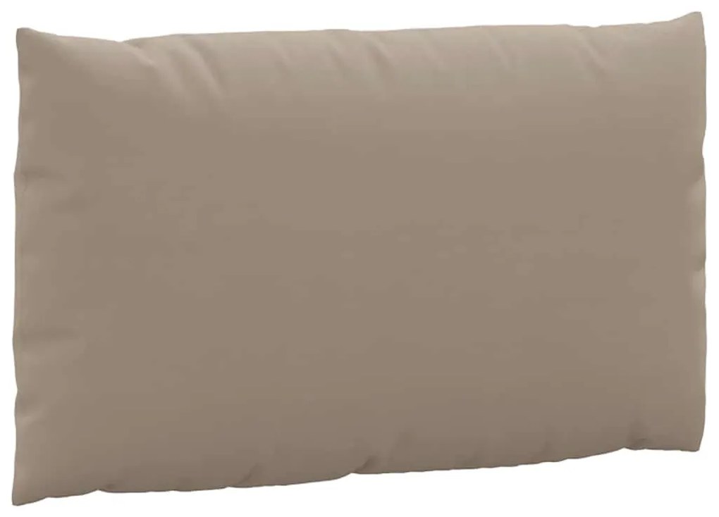 Almofadões de paletes 2 pcs tecido oxford cinza-acastanhado