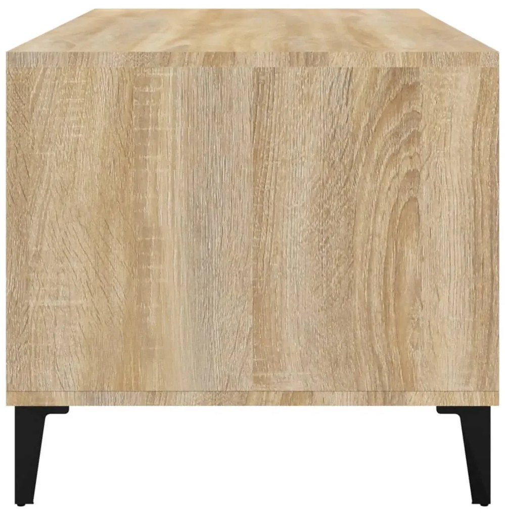 Mesa de centro 90x49x45 cm derivados de madeira carvalho sonoma