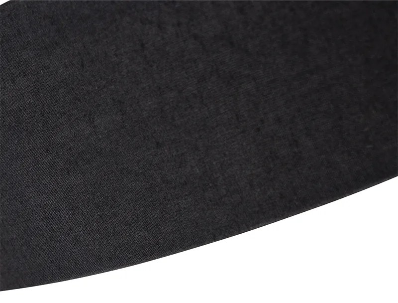 Ventilador de teto preto 47cm incl. LED regulável com controle remoto - Emily Moderno