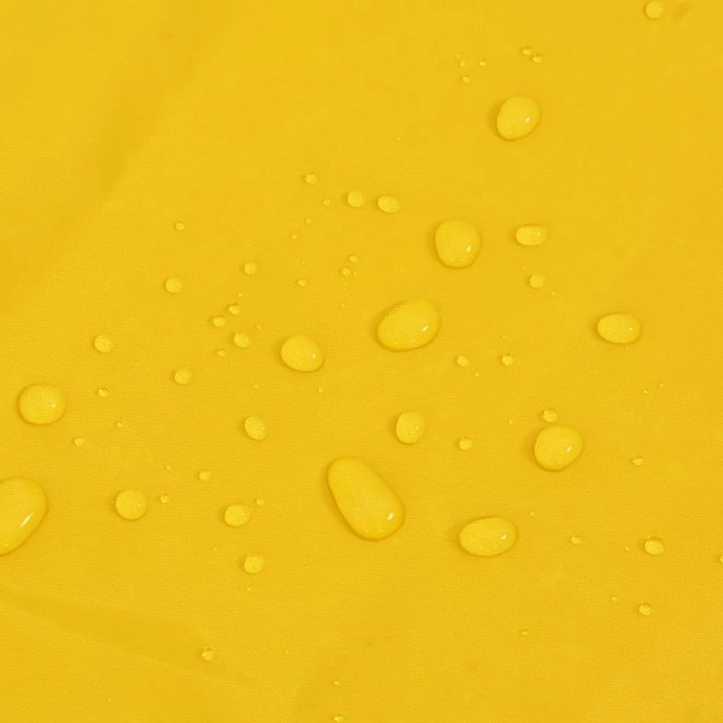 Capa de chuva para cães com tiras reflectoras amarelo XL