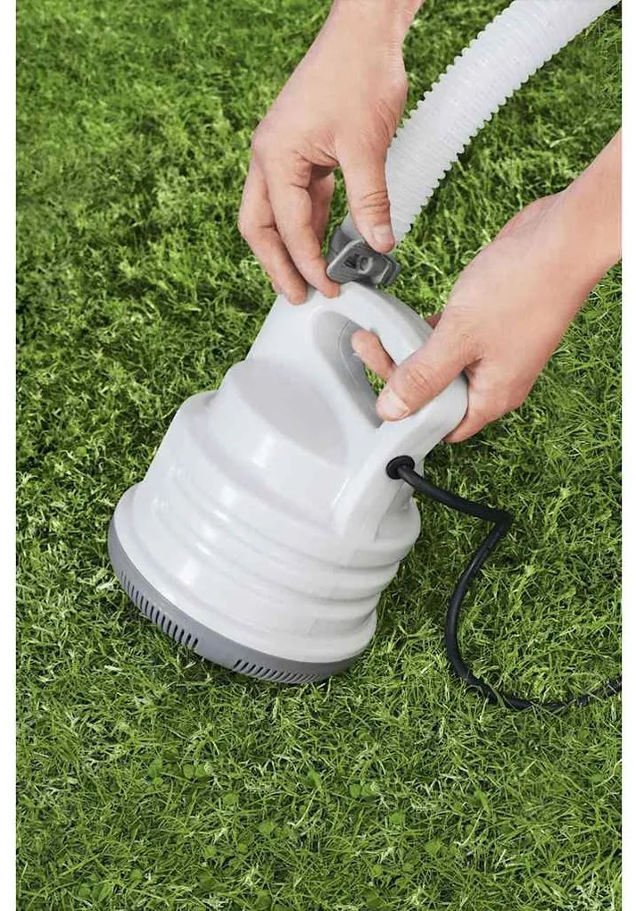 Bomba para drenagem de piscina branco