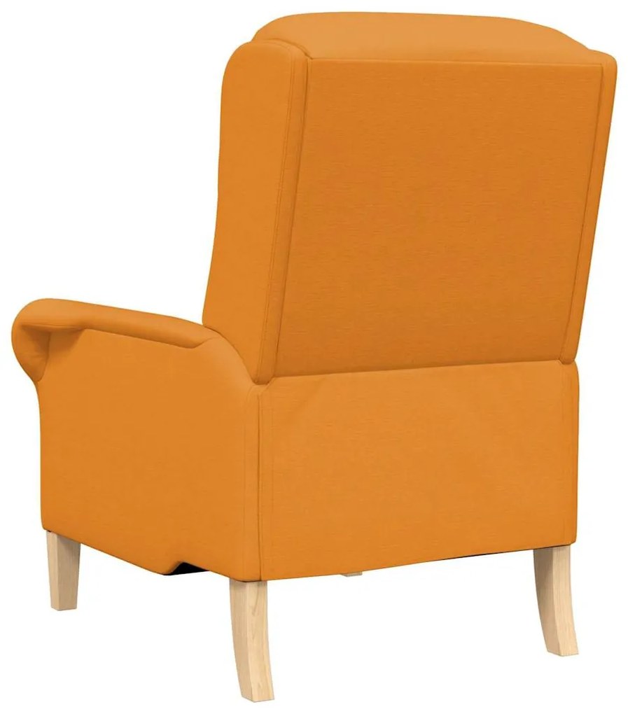 Poltrona Amarelo Escuro 52 cm Tecido