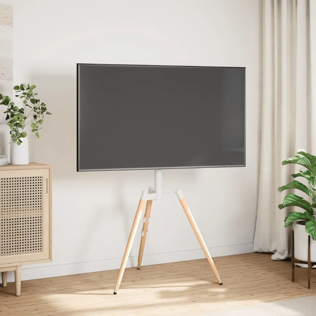 vidaXL Suporte tripé p/ TV ecrãs de 37-65" Max VESA 400x400 mm 40kg