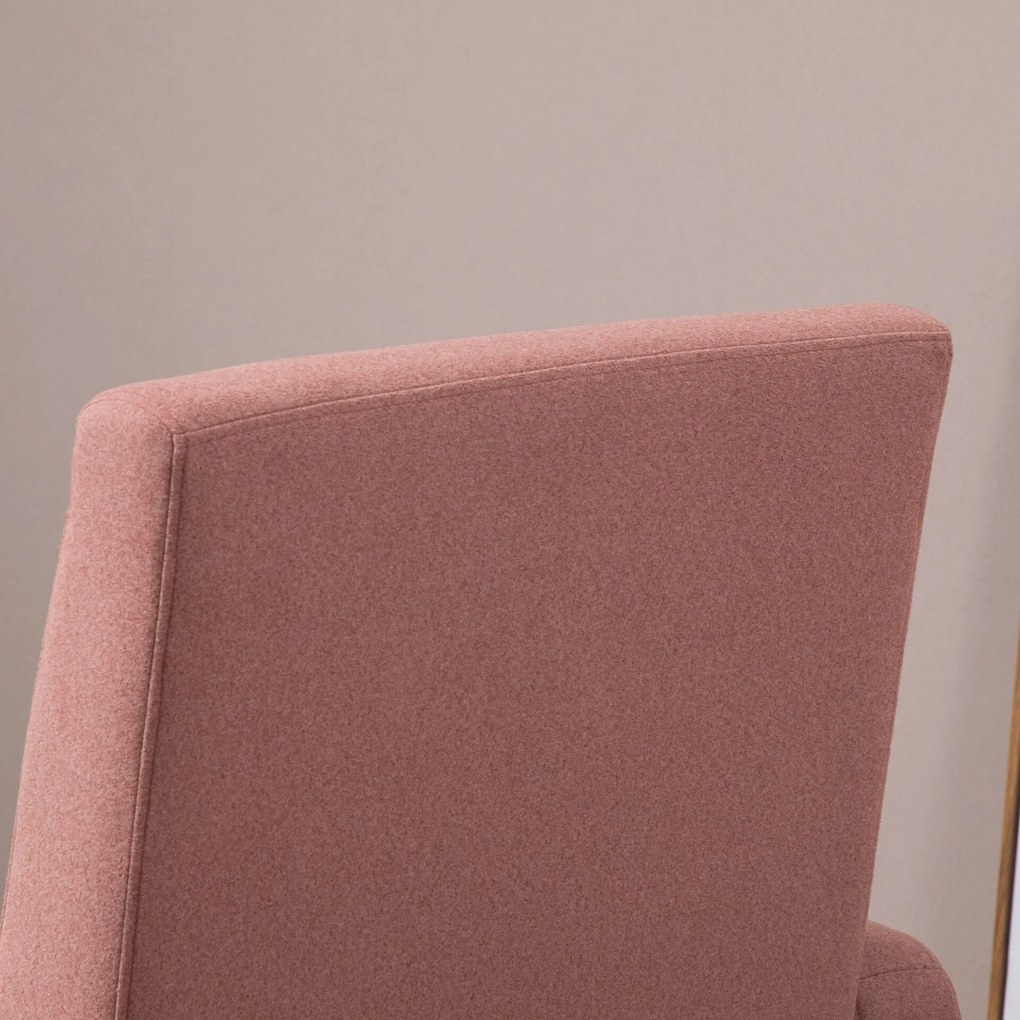Poltrona Bally - Rosa - Design Nórdico