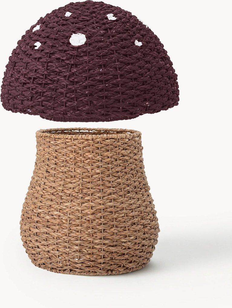 Cesto com tampa pintado à mão Corintha