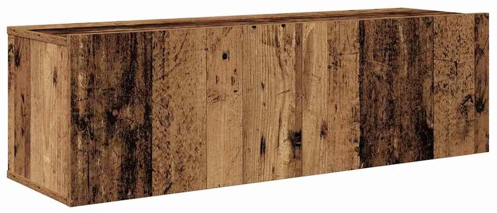 Conjunto de móvel de TV 8 pcs Madeira antiga 100 x 30 x 30 cm