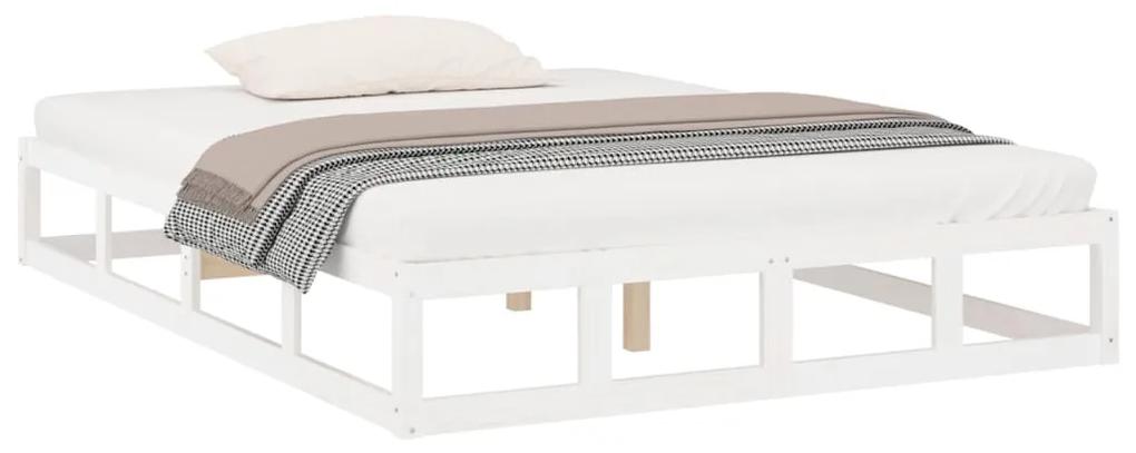 Estrutura de cama 140x190 cm branco