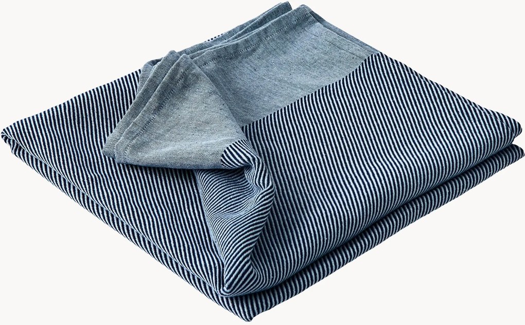 Manta em algodão às riscas About