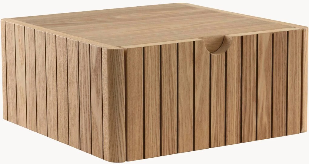 Mesa de cabeceira em madeira de freixo Palanzo