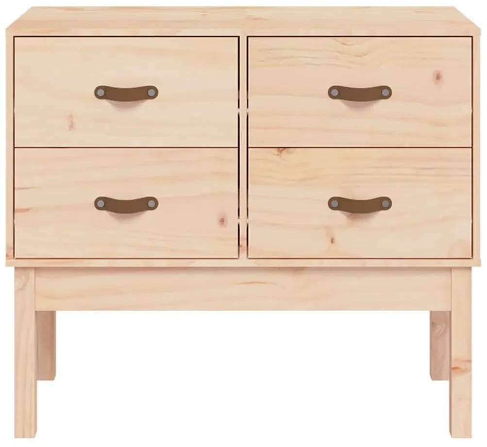 Mesa consola 90x40x78 cm madeira de pinho maciça