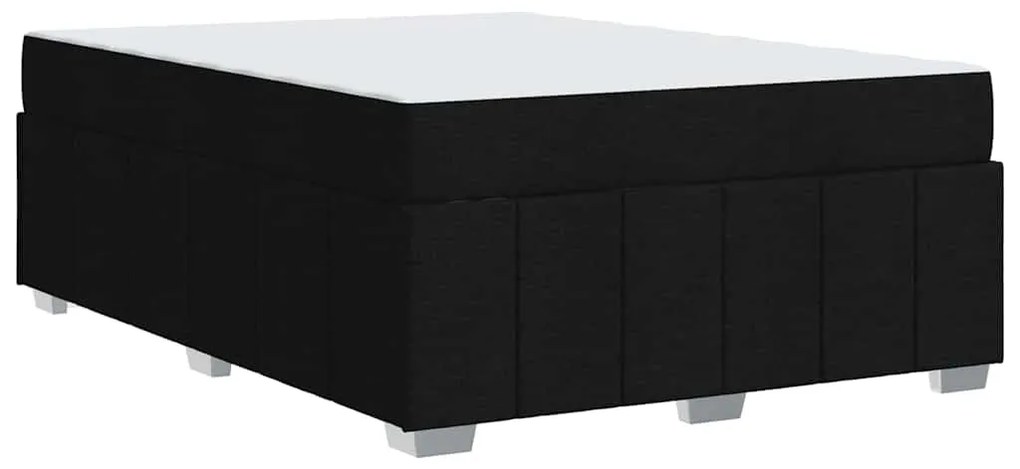 Estrutura da Cama Preto 140 x 200 cm tecido