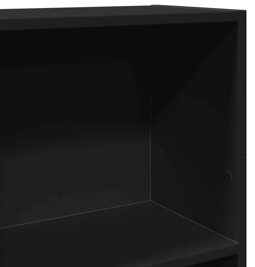 Estante 40x24x109 cm derivados de madeira preto