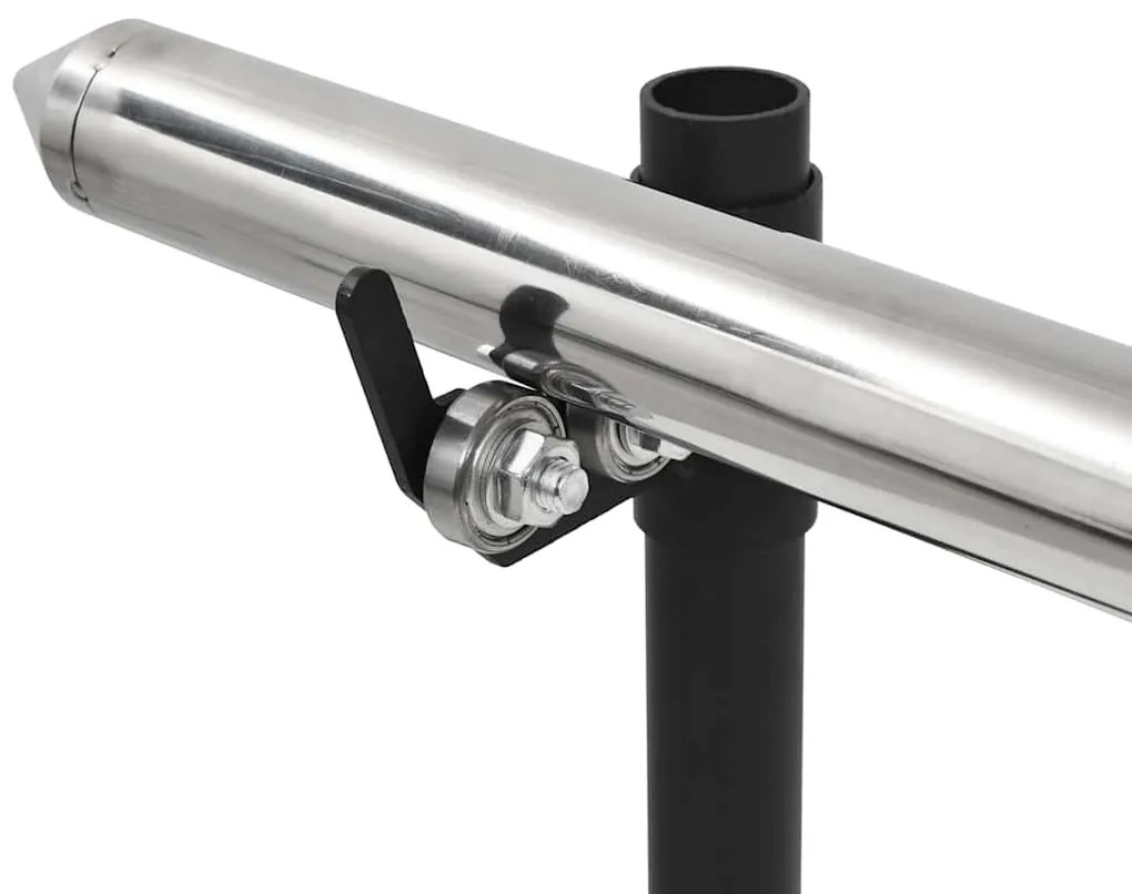Conjunto de grelhador automático e tabuleiro aço inoxidável