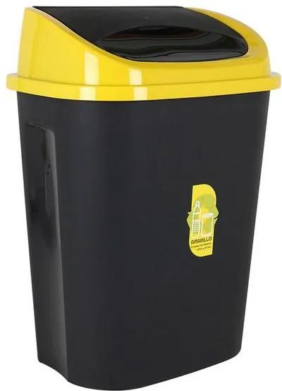 Caixote de Lixo para Reciclagem Lixo (43 x 30 x 58 cm) - Verde