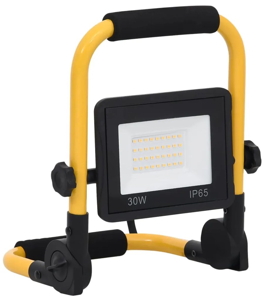 Projetor c/ iluminação LED e pega 30 W branco frio
