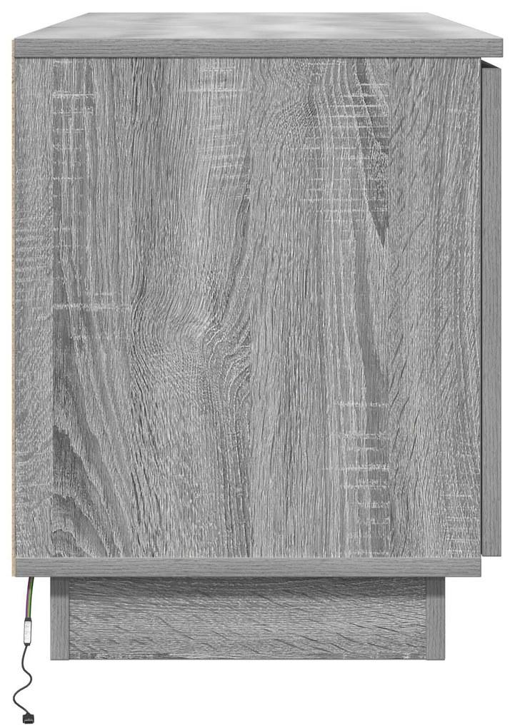 Gabinete para TV Cinzento Sonoma 100x38x49 cm Madeira engenheirada