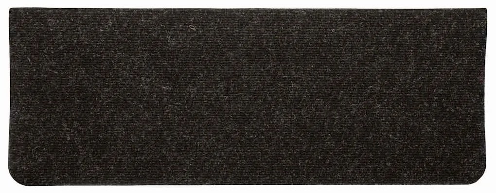 Tapetes de escada adesivos 30 pcs 65x24,5x3,5 cm antracite