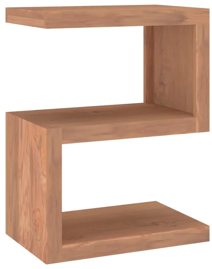 Mesa de apoio 45x30x60 cm madeira de teca maciça