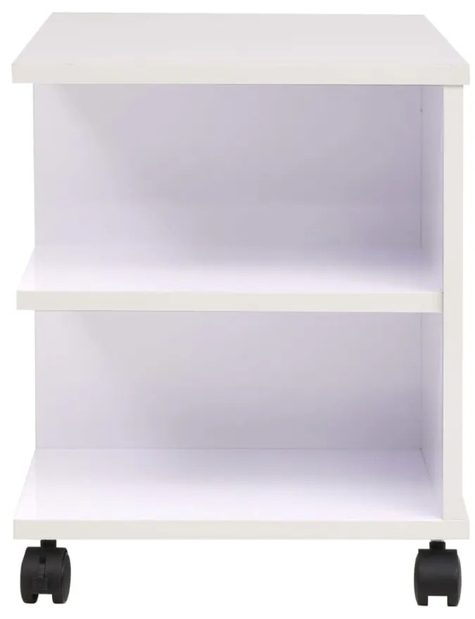 Estante com rodas 50x35x42 cm branco