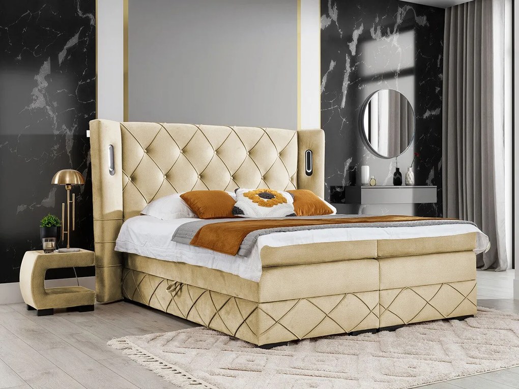 Cama continental Historia