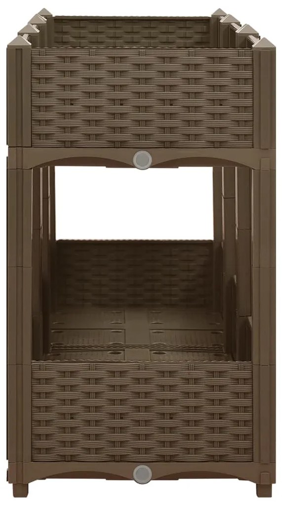 Canteiro elevado 120x40x71 cm polipropileno