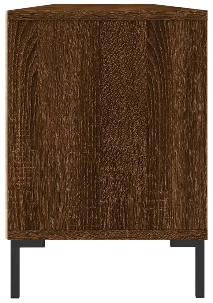 Móvel TV 150x30x44,5 cm derivados de madeira carvalho castanho