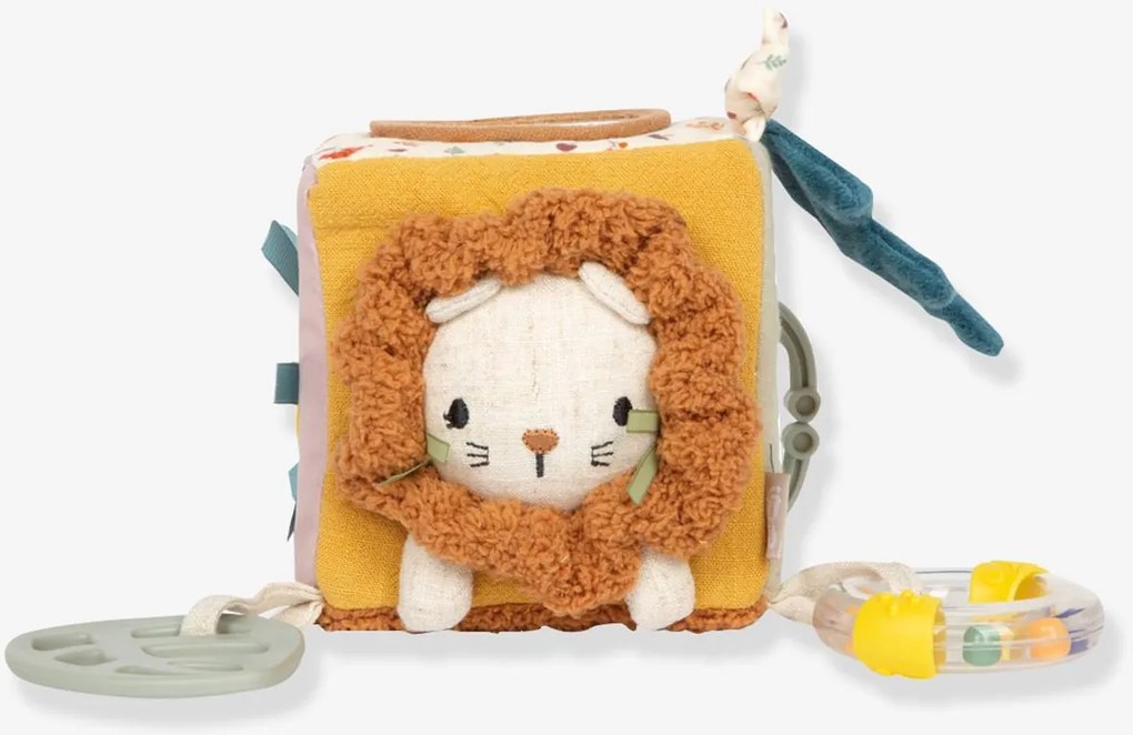 Cubo de brincar em tecido LITTLE LION small foot para bebé multicolor