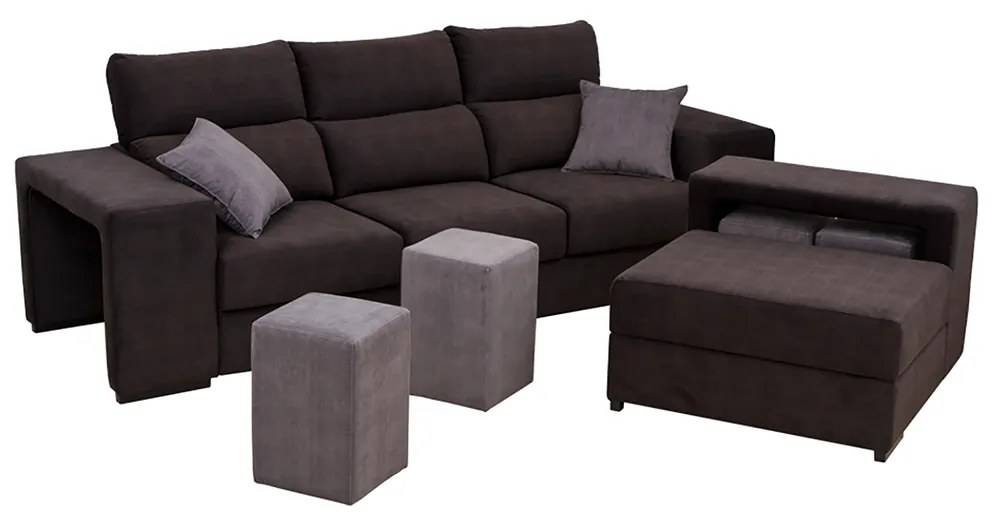 Sofá com Chaise JOM Roma