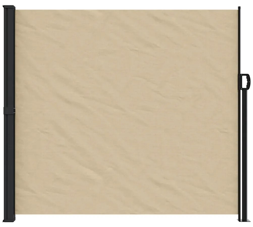 Toldo lateral retrátil 180x300 cm bege