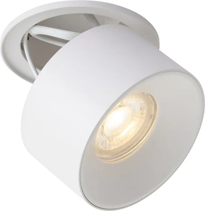 Foco de Encastrar Moderno Branco GU10 50mm - Echo