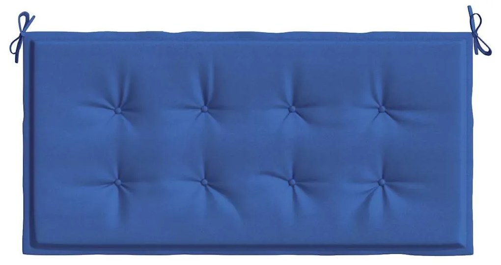 Almofadão p/ banco de jardim 120x50x4cm tecido oxford azul real