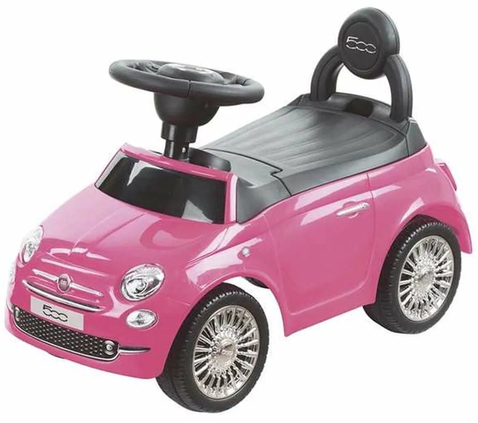 Andarilho Ride On Car Fiat 500 Pink