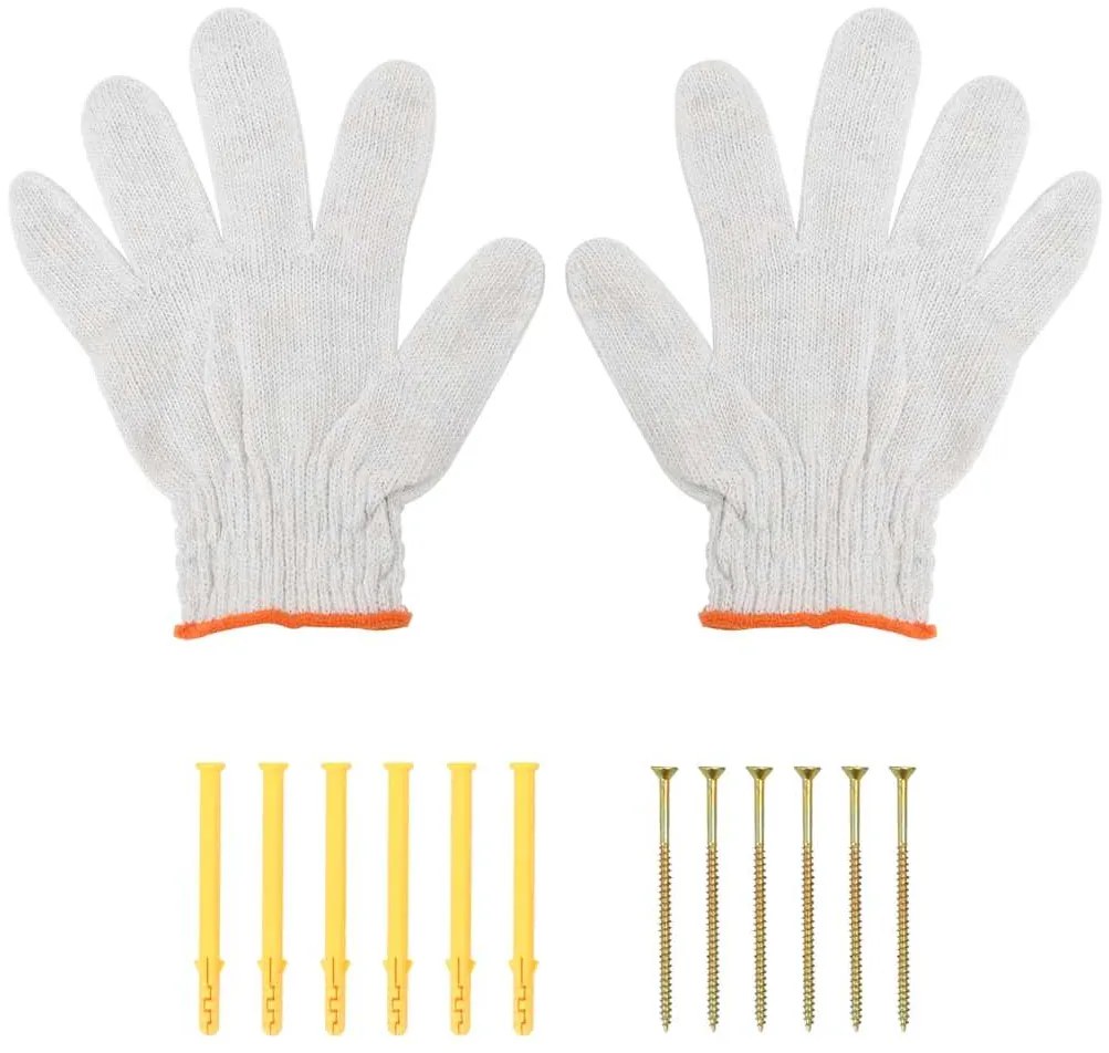 Prateleiras de parede 3 pcs aço inoxidável prateado