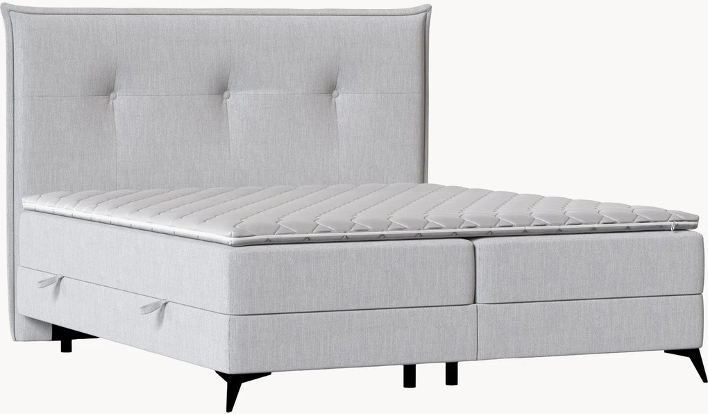Cama divã artesanal com arrumação Menzzo, H2