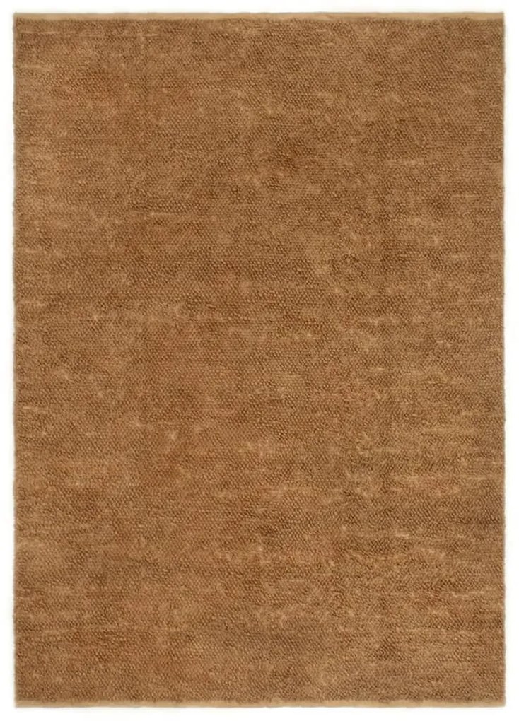 vidaXL Tapete em pelo enrolado artesanal 80x160 cm juta e algodão