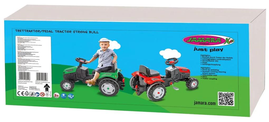 Pedal tractor Strong Bull red