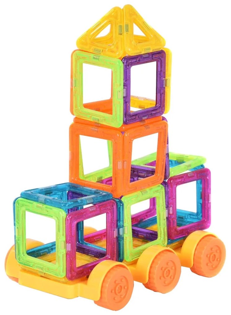 Blocos Magnéticos 158pcs Brinquedos Educativos Educativos Criativos Brinquedos Infantis 1,63kg